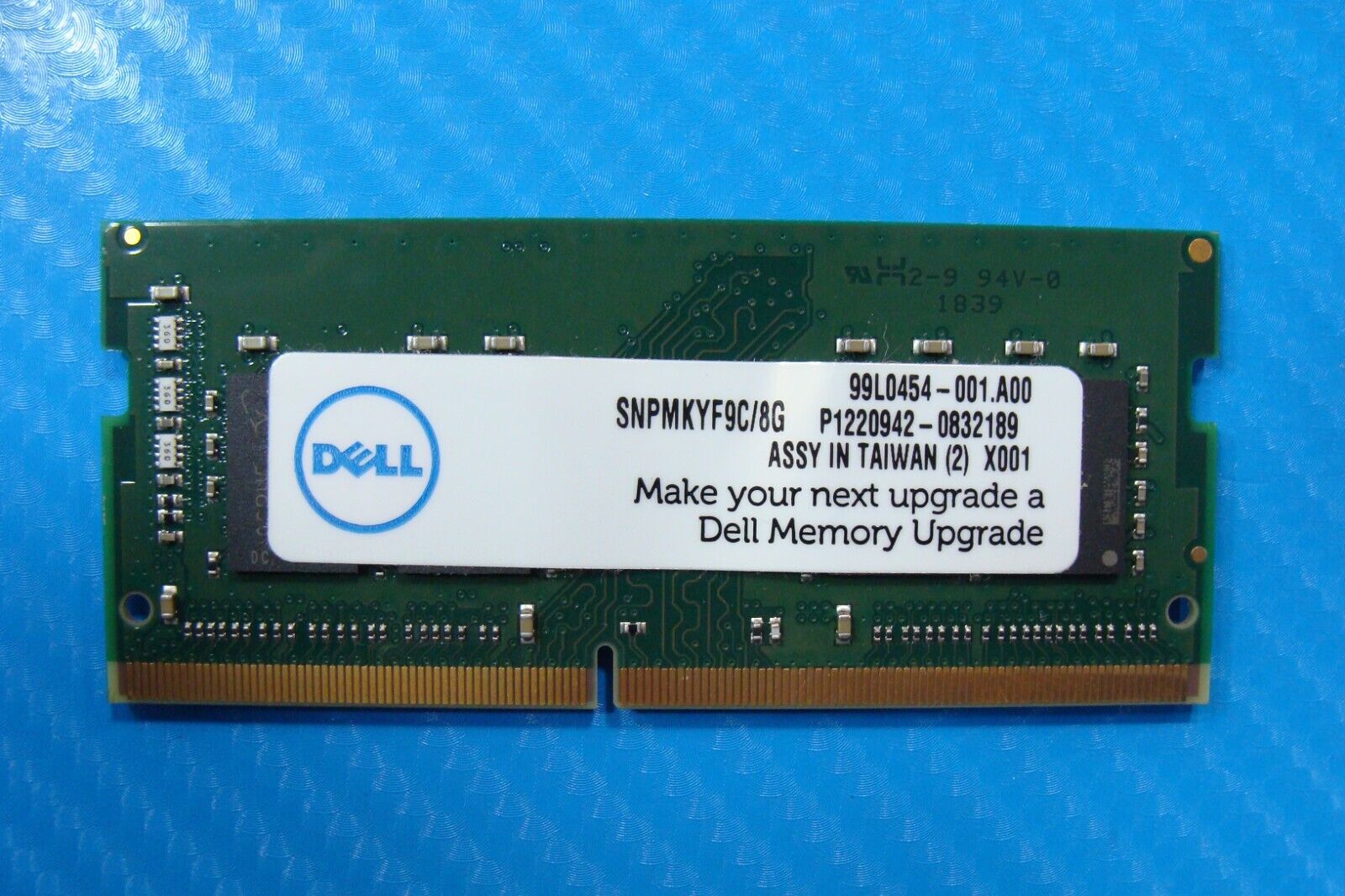 Dell 5590 Kingston 8GB 1Rx8 PC4-2400T Memory RAM SO-DIMM KMKYF9-MIB