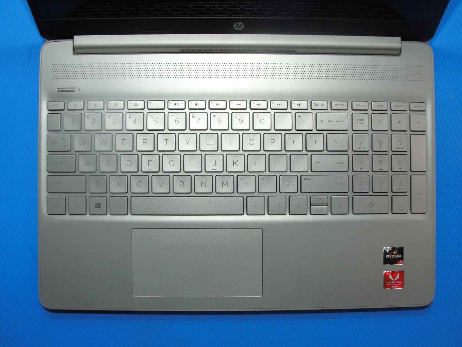 HP 15-ef0023dx 15.6”HD TOUCH AMD Ryzen 5 3500U 2.1GHz 12GB 256GB SSD+Charger - Tested Computer Laptop Parts