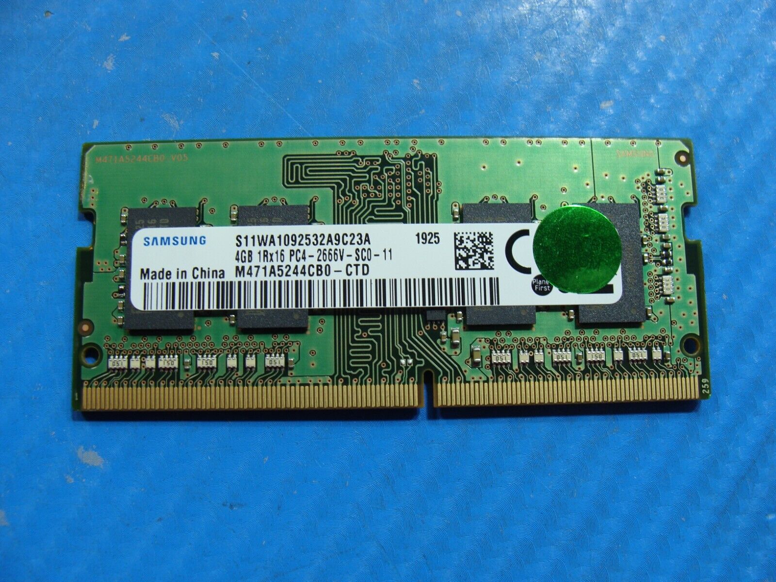 HP 15-bs144wm Samsung 4GB 1Rx16 PC4-2666V Memory RAM SO-DIMM M471A5244CB0-CTD