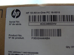 Original Box HP Pavilion 18-5010 AIO AMD E1-2500 1.4Ghz 4GB RAM 500GB HDD W10H - Tested Computer Laptop Parts