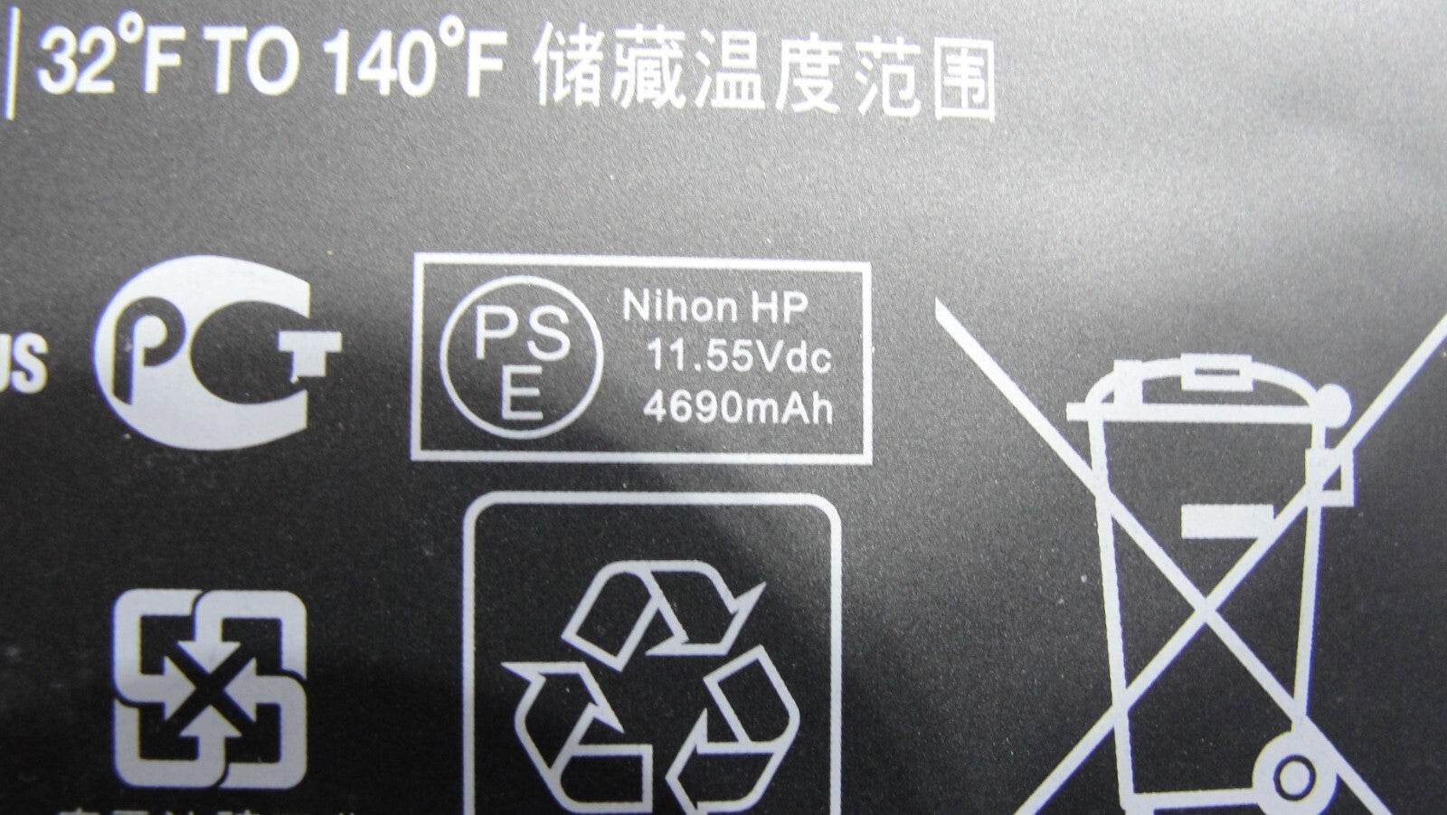 HP EliteBook x360 1030 G2 13.3 Battery 11.55V 57Wh 4935mAh 863280-855 OM03XL 72% - Tested Computer Laptop Parts