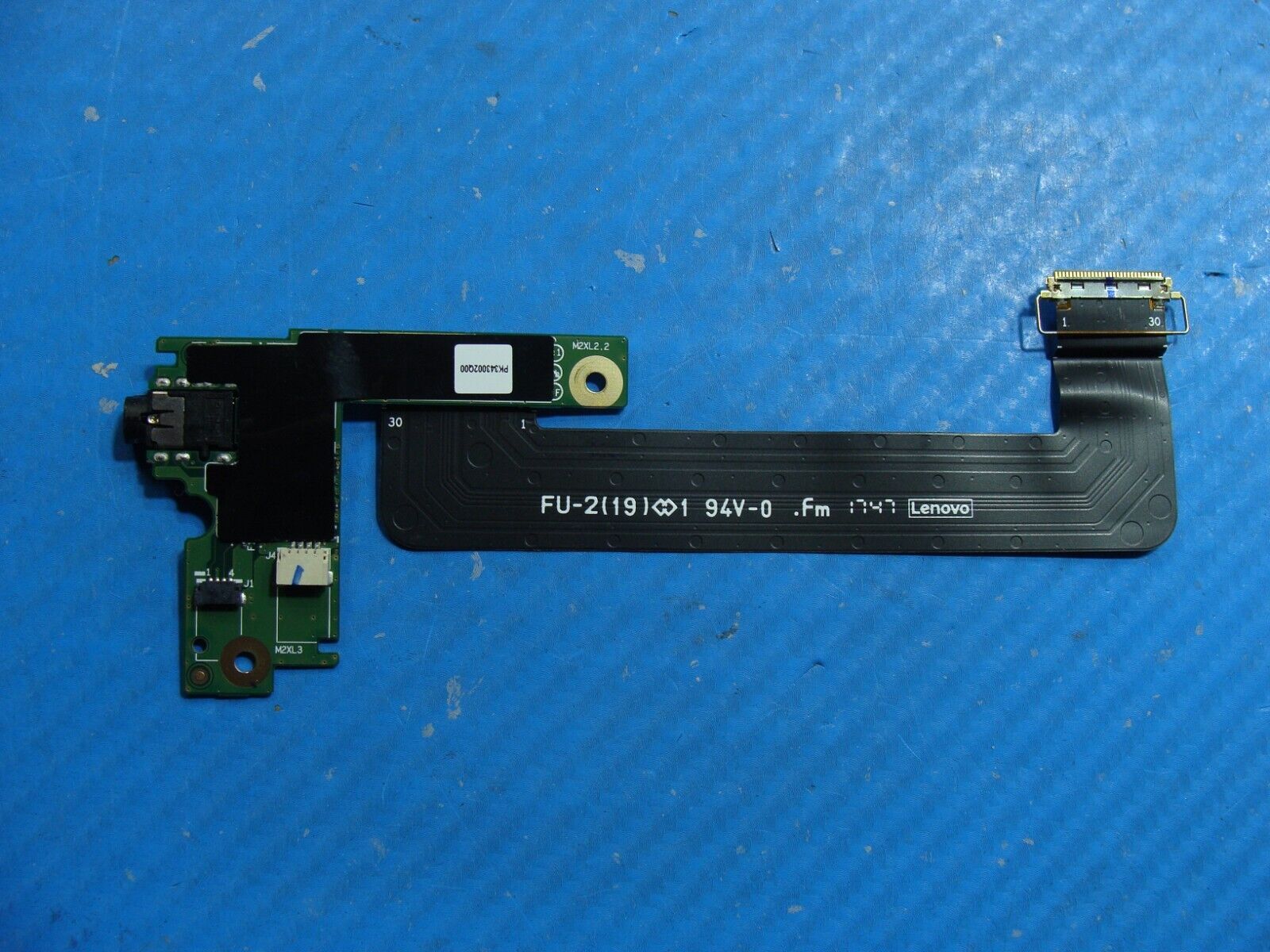 Lenovo ThinkPad 14” X1 Carbon 5th Gen Audio SIG Subcard Board w/Cable 00HW561