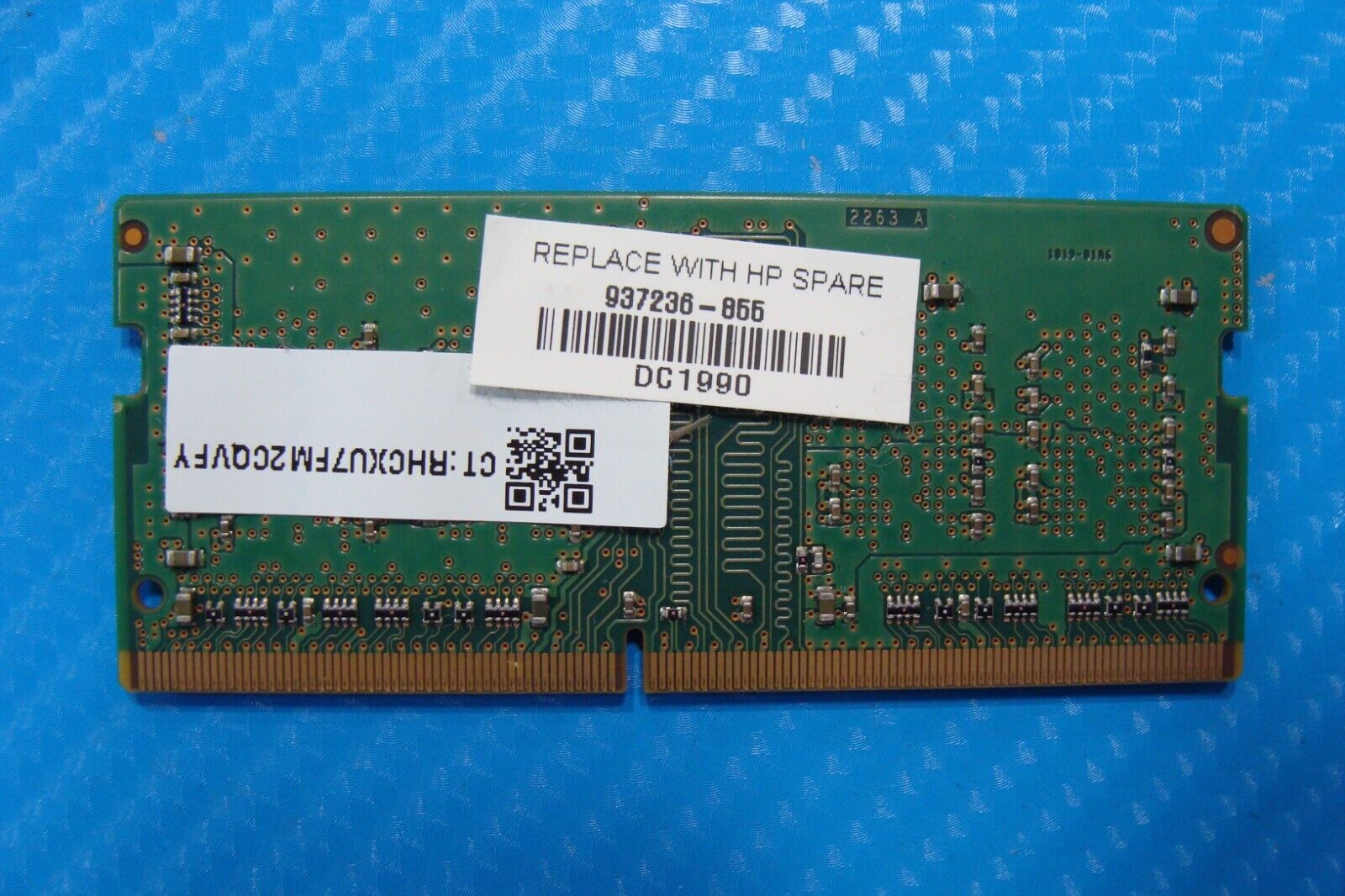 HP 14-dq0011dx Micron 4GB 1Rx16 PC4-2666 Memory RAM SO-DIMM MTA4ATF51264HZ-2G6E1