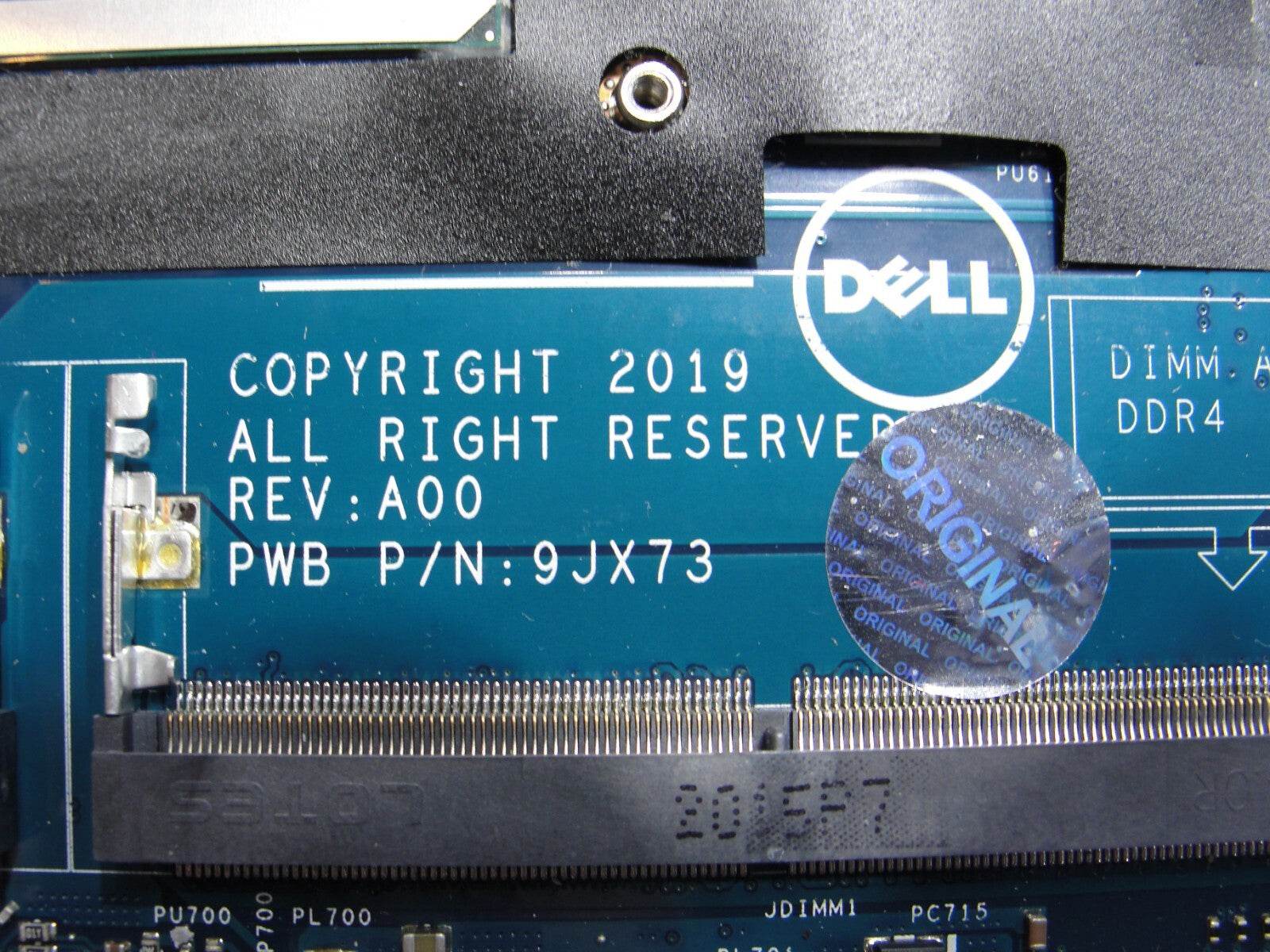 Dell Latitude 15.6” 5500 OEM Intel i7-8665U 1.9GHz Motherboard J1D6N LA-G901P - Tested Computer Laptop Parts