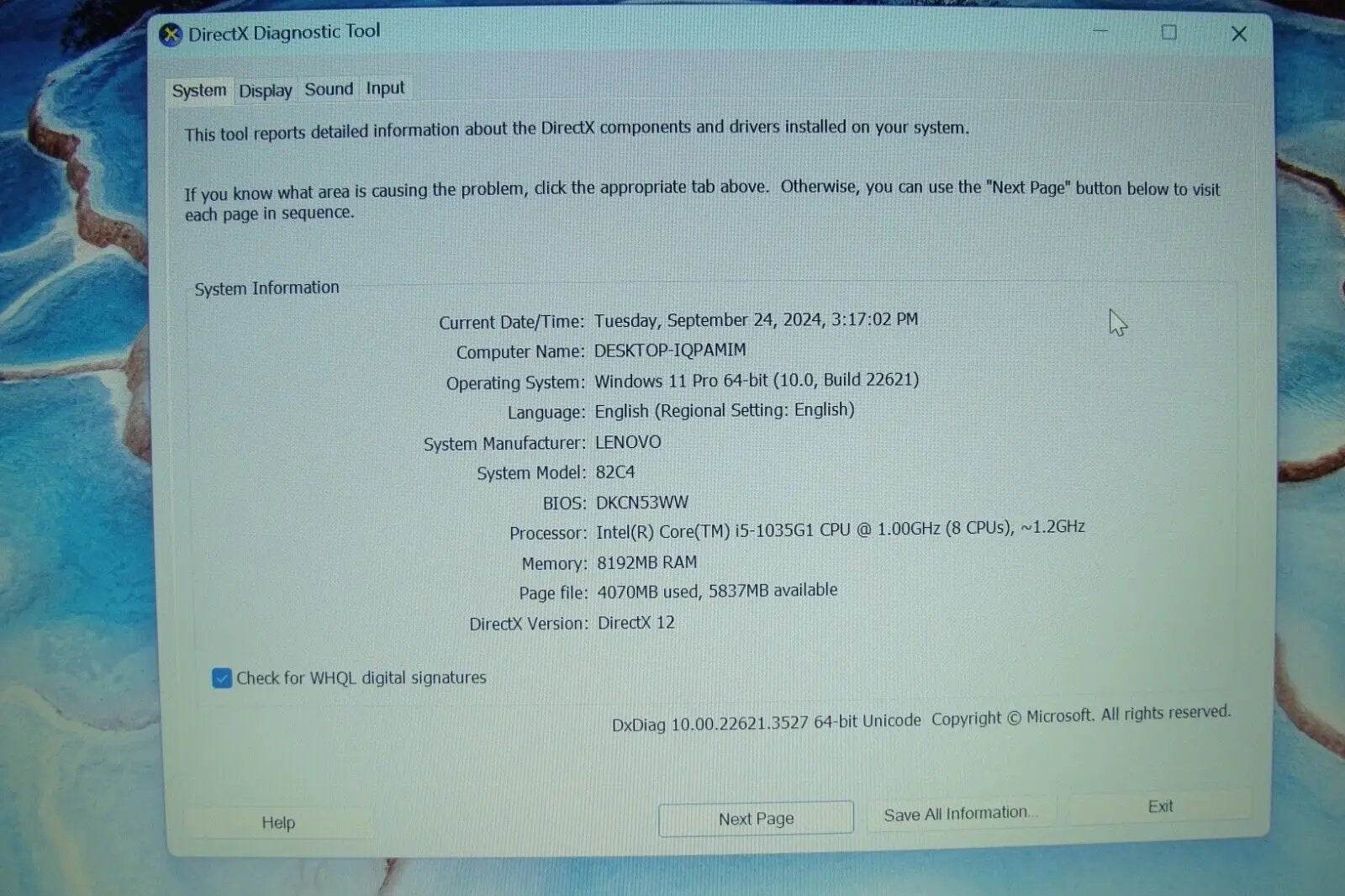 Lenovo V14-IIL FHD Intel Core i5-1035G1 1GHz 8GB 256GB SSD+ Original Charger - Tested Computer Laptop Parts