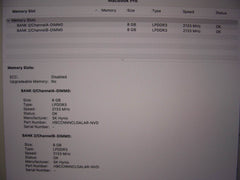 Apple MacBook Pro 13”(2019) A2159 i5-8257U 1.4GHz 16GB 256GB MUHN2LL/A 283cycles - Tested Computer Laptop Parts