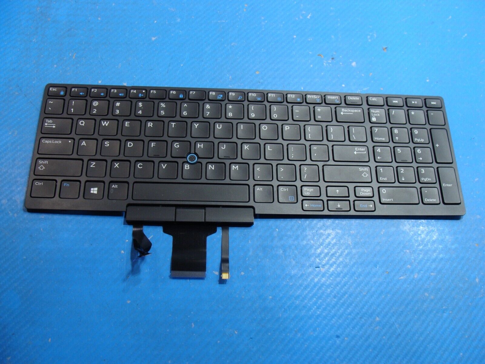 Dell Latitude 15.6” 5590 Genuine Laptop US Backlit Keyboard 383D7 PK1313M3B00