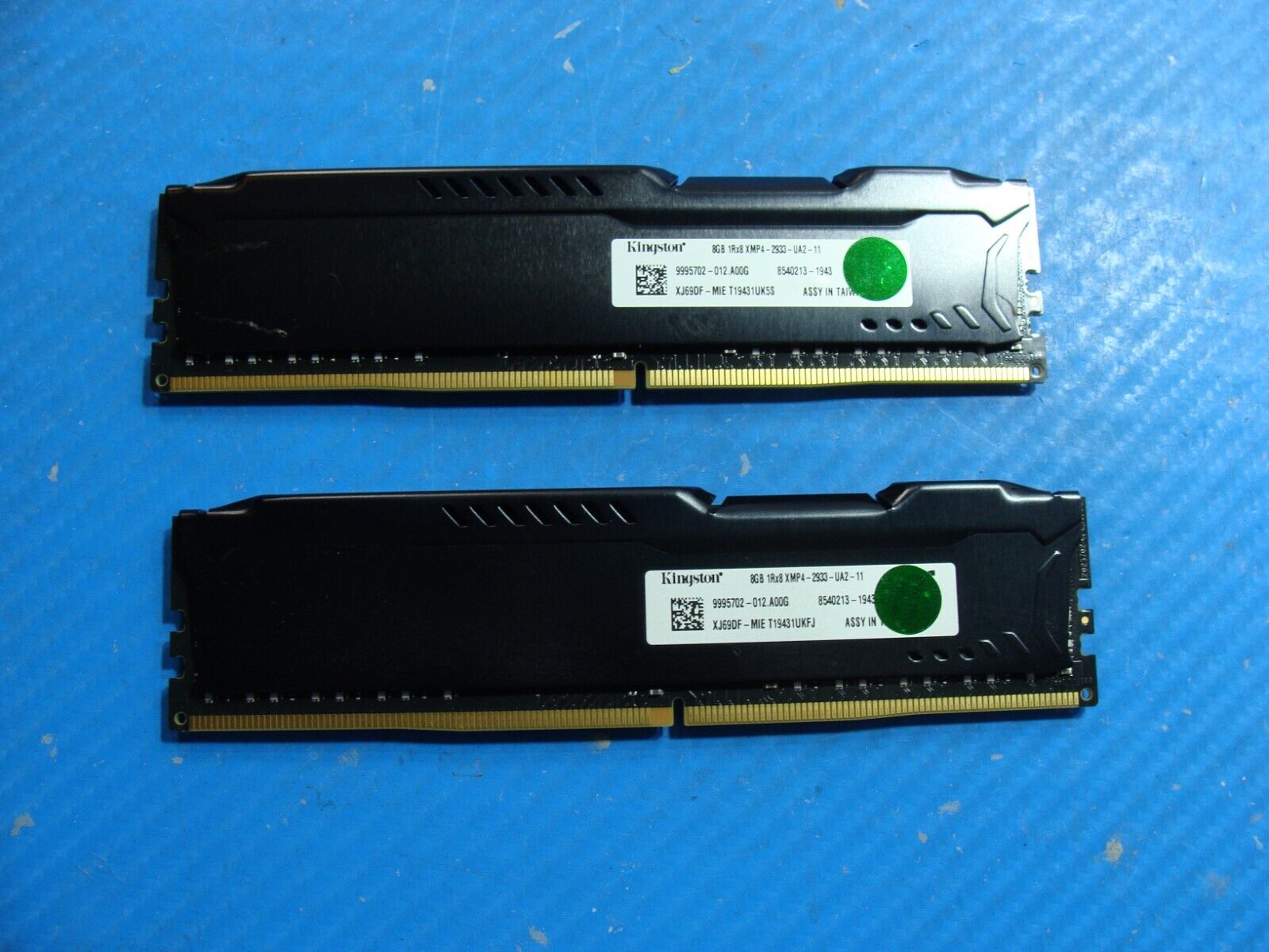 Dell Alienware Aurora R9 Kingston 16GB (2x8GB) DDR4 DIMM Memory RAM XJ69DF-MIE
