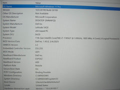 Dell Latitude 5420 14”FHD Intel Core i7-1185G7 3GHz 16GB 512GB SSD + Charger - Tested Computer Laptop Parts