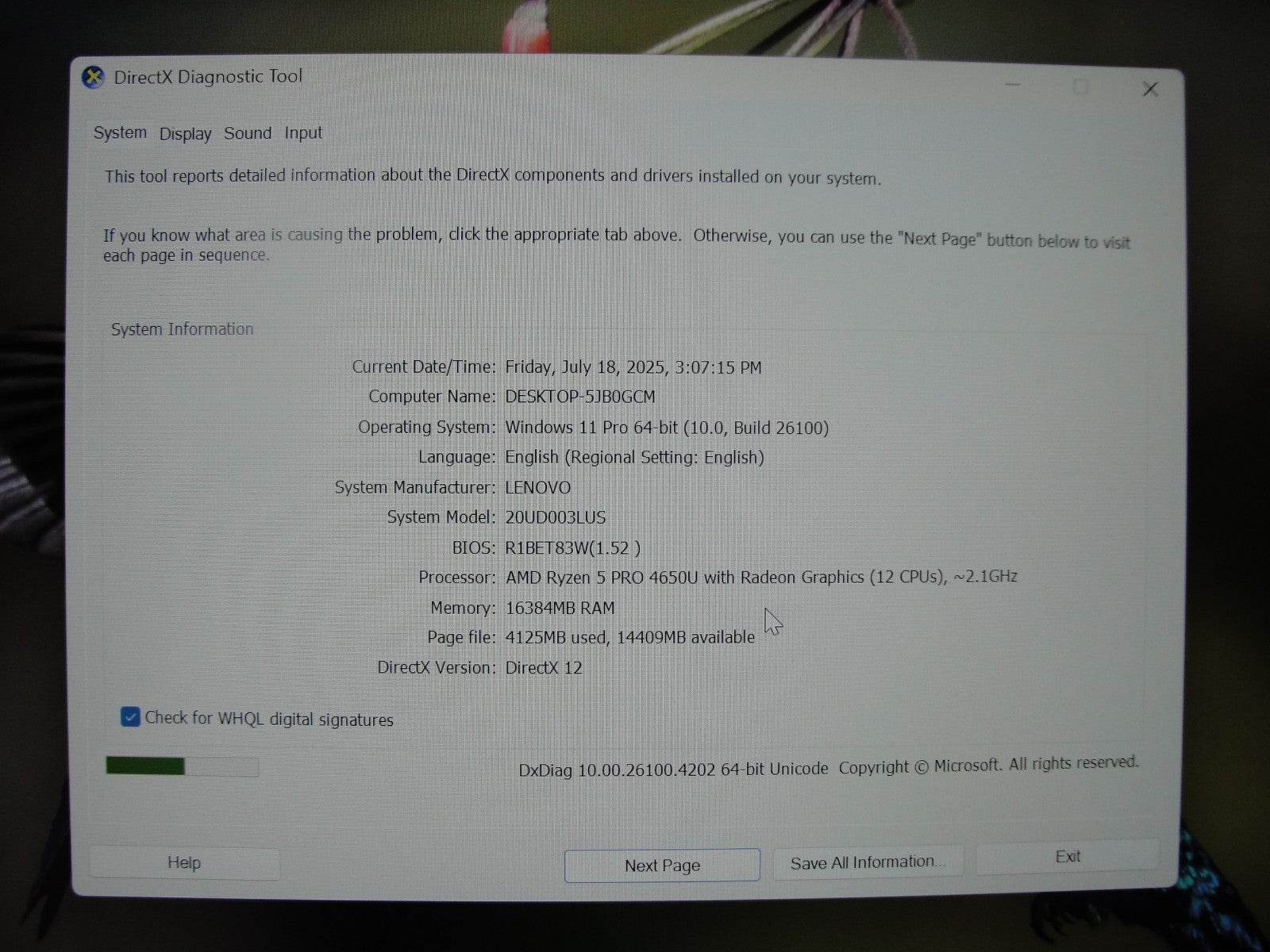 Lenovo ThinkPad T14 Gen 1 14” FHD TOUCH AMD Ryzen 5 Pro 4650U 2.1GHz 16GB 256GB - Tested Computer Laptop Parts