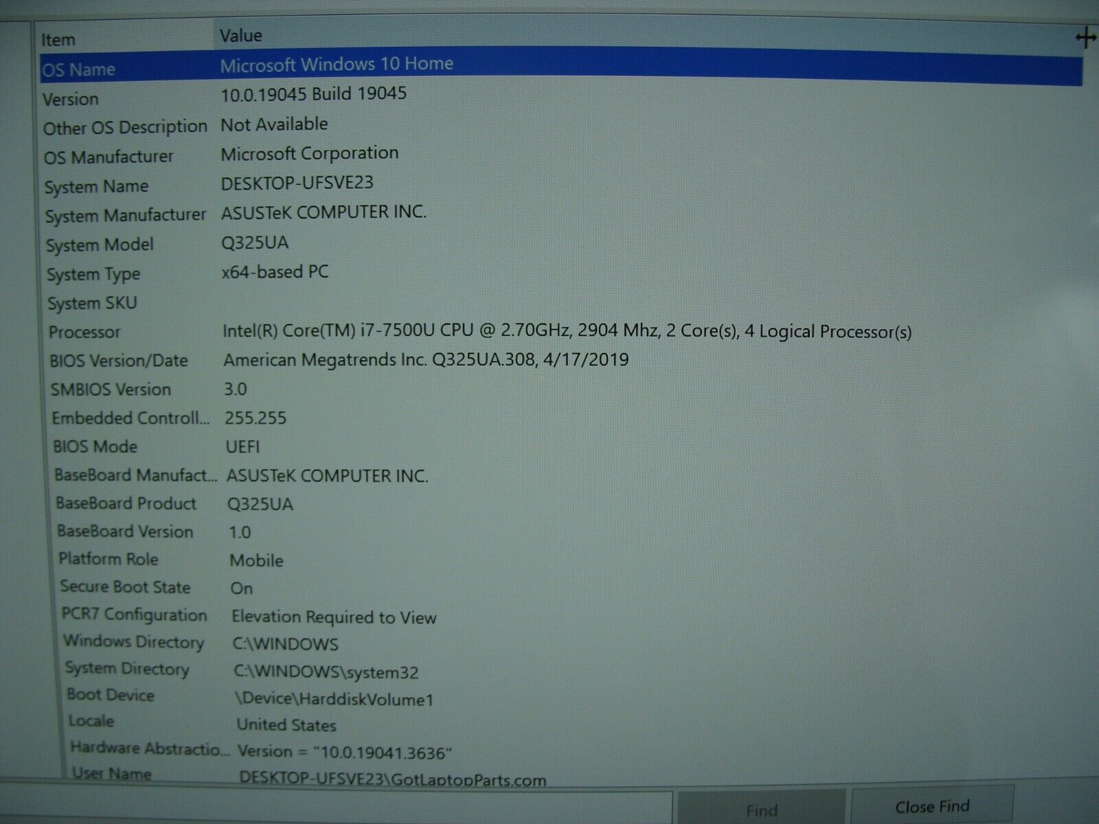 Asus ZenBook Q325UA 13.3