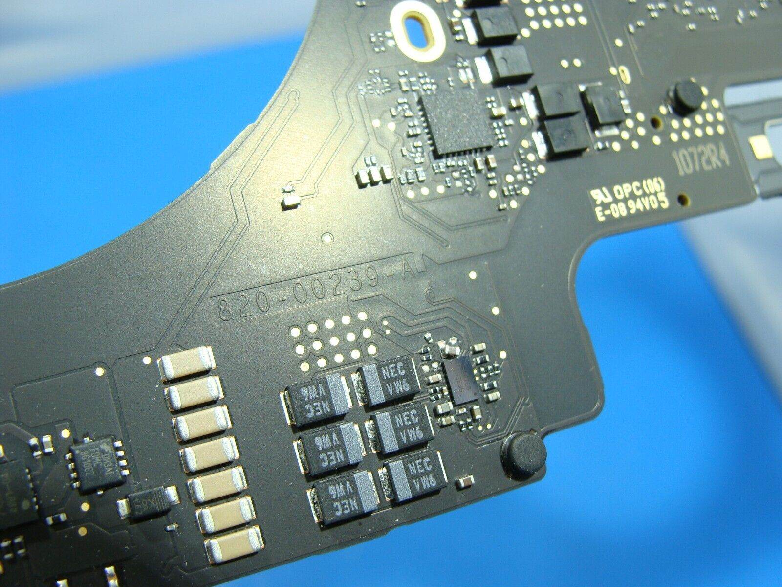 MacBook Pro A1706 2016 MLH12LL/A i5-6267U 2.9/8/256 Logic Board 661-05252 AS IS - Tested Computer Laptop Parts