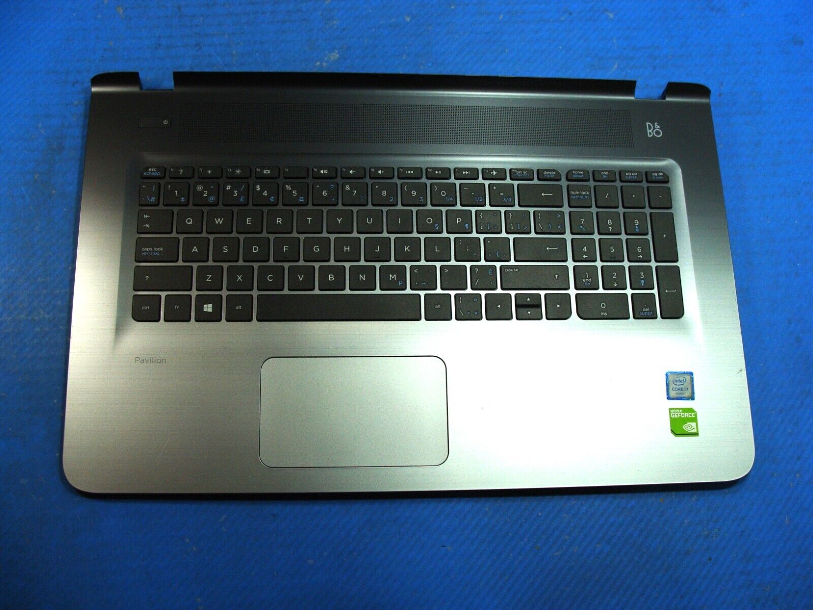 HP Pavilion 17.3” 17-g173ca OEM Laptop Palmrest w/Keyboard TouchPad EAX18006010