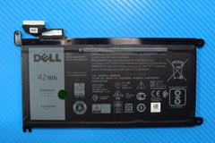 Dell Inspiron 15.6" 15 5567 OEM Battery 11.4V 42Wh 3500mAh WDX0R CYMGM Excellent