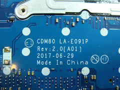 Dell Latitude 5580 15.6" Intel i5-7300u 2.6GHz Motherboard LA-E091P