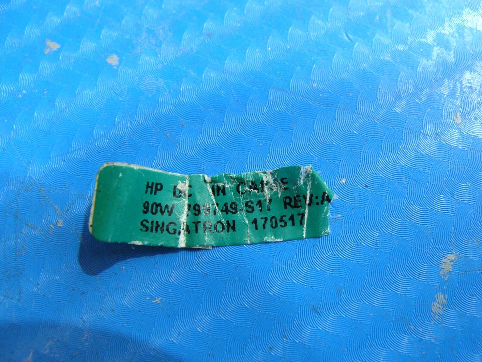 HP 15.6” 15-bs086nr Genuine Laptop DC IN Power Jack w/Cable 799749-S17 - Tested Computer Laptop Parts