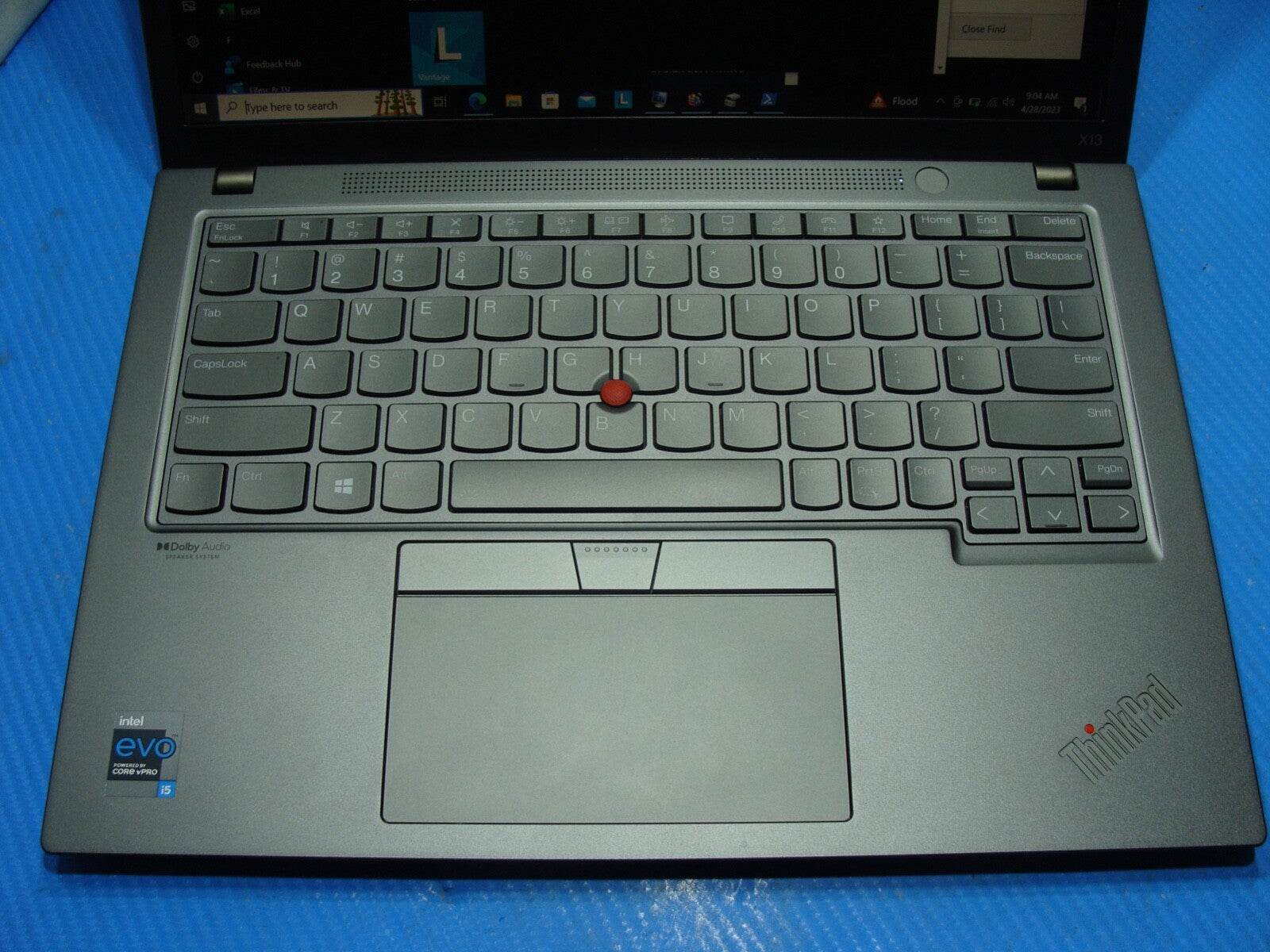 Lenovo ThinkPad X13 Gen 2 i5-1145G7 256GB SSD 99% Battery + OEM Adapter - Tested Computer Laptop Parts