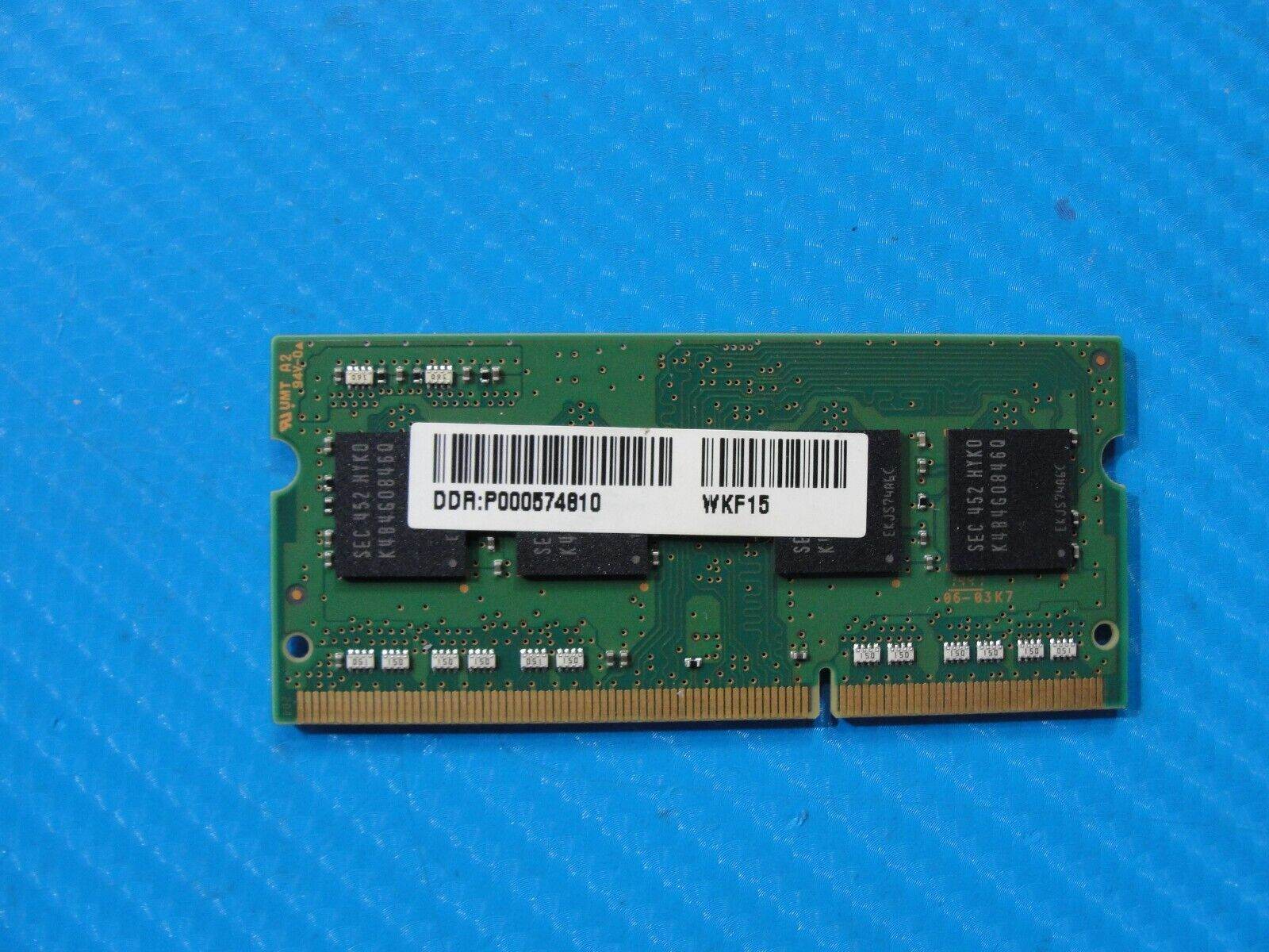 Toshiba S70-B Samsung 4GB 1Rx8 PC3L-12800S Memory RAM M471B5173QH0-YK0 - Tested Computer Laptop Parts