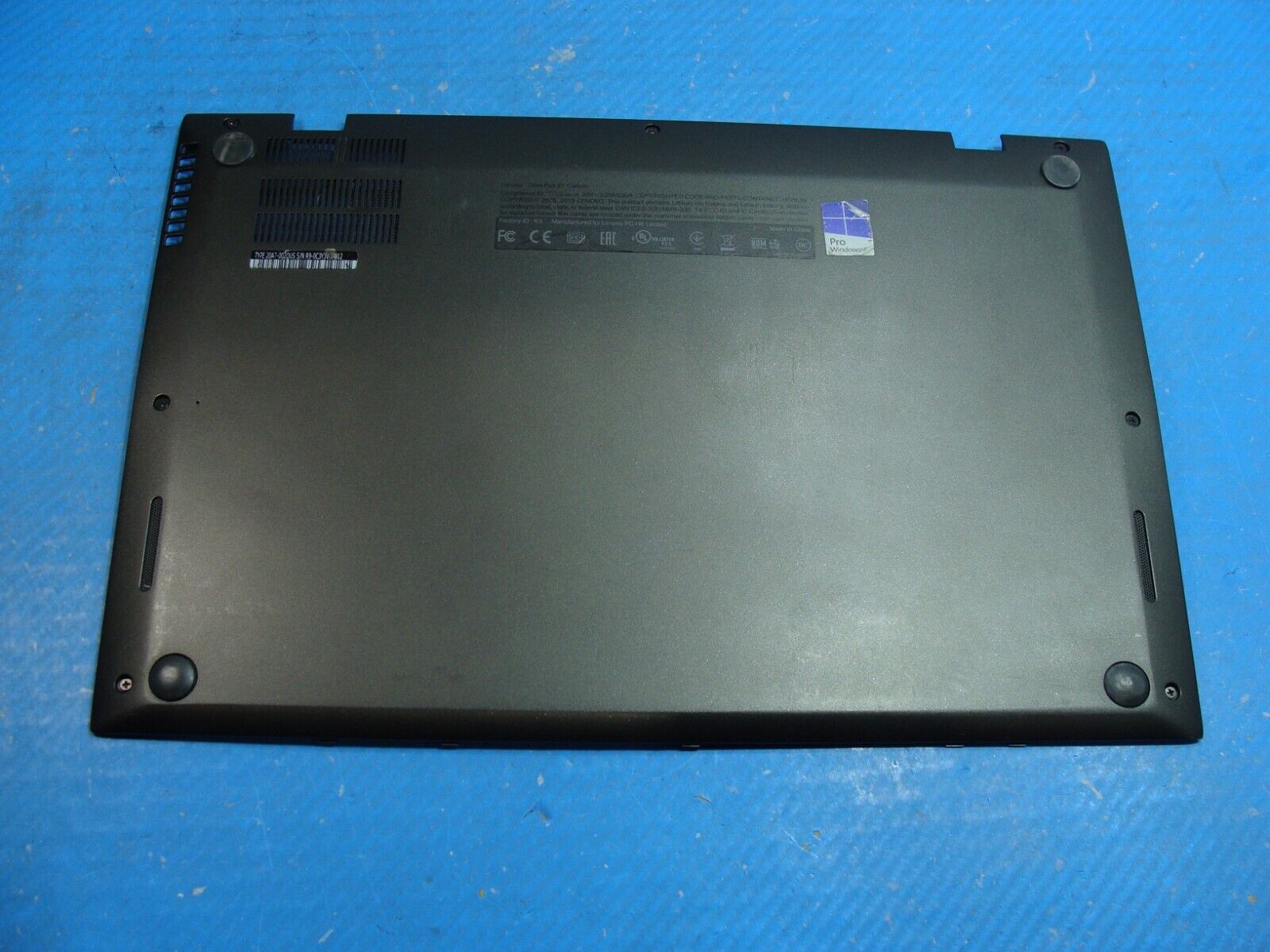 Lenovo ThinkPad 14” X1 Carbon 2nd Gen Bottom Case Black 60.4LY31.015 00HT363
