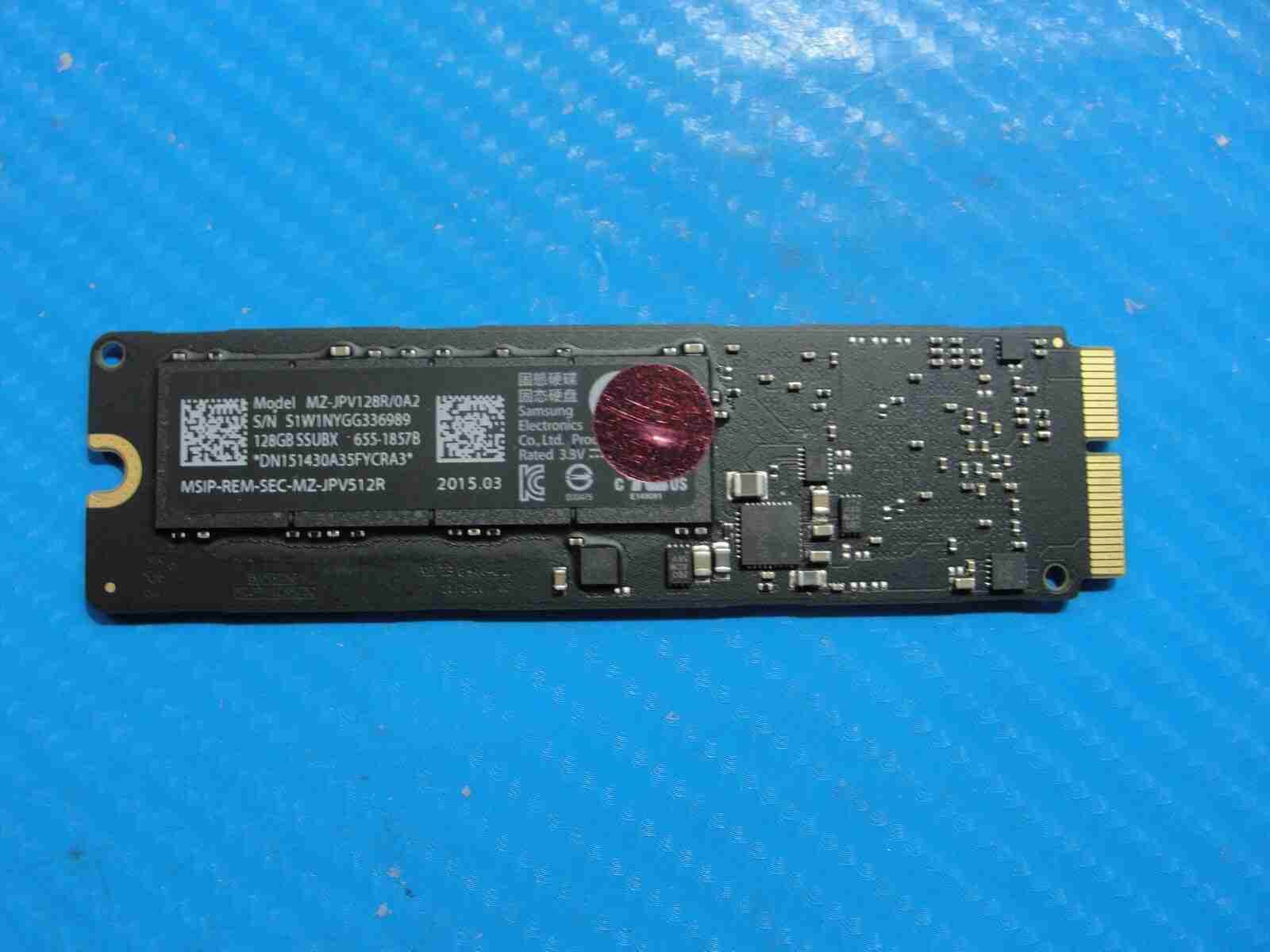 MacBook Air A1466 Samsung 128GB SSD Solid State Drive MZ-JPV128R/0A2 655-1857B - Tested Computer Laptop Parts