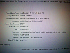 Lenovo ThinkPad X1 Carbon 9th Gen 14" TOUCH i7-1185G7 3GHz 16GB 512GB Warranty