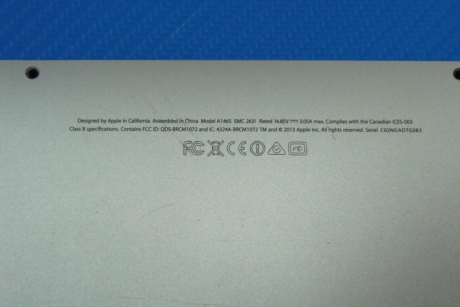 MacBook Air A1465 Early 2014 MD711LL/B MD712LL/B 11