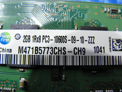 MacBook Pro A1278 4GB 2x2GB Memory RAM PC3-10600S-09-10-ZZZ M471B5773CHS-CH9 - Tested Computer Laptop Parts
