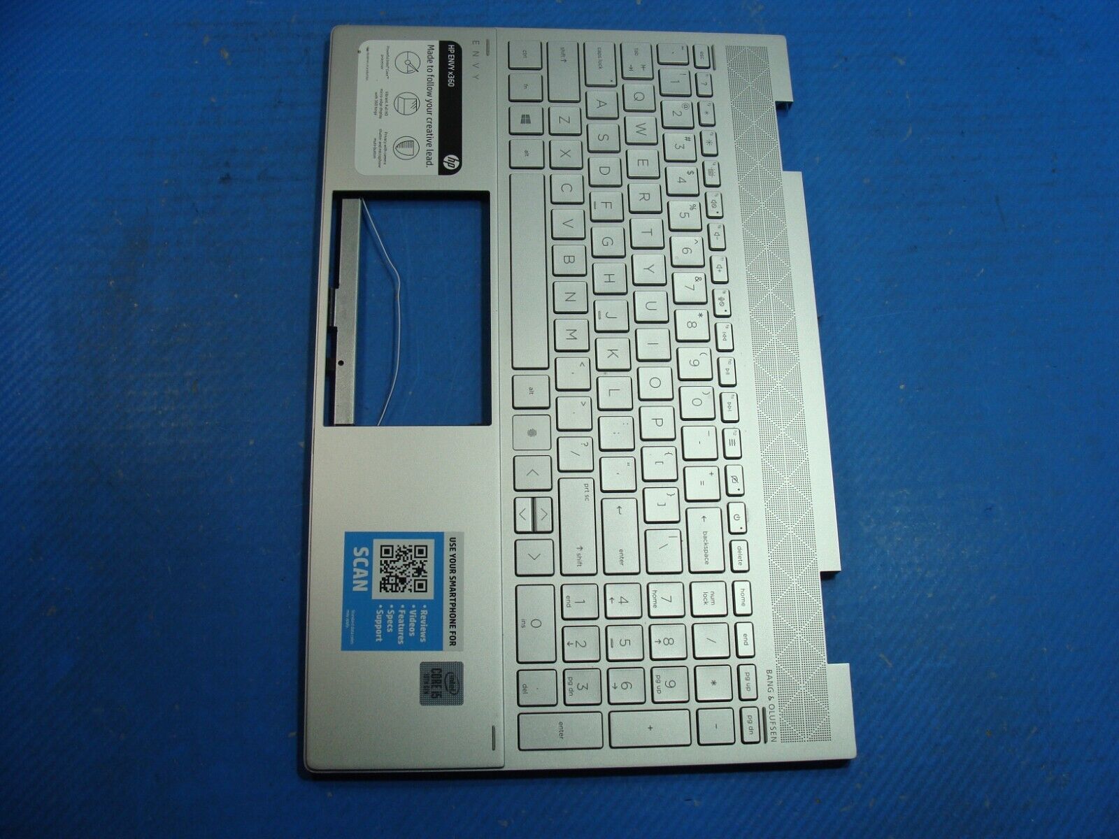 HP Envy x360 15.6” 15m-ed0013dx OEM Palmrest w/Backlit Keyboard AM2UU000800