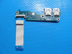 HP Pavilion 15-cs3672cl 15.6" Genuine Dual USB Board w/Cable DAG7BDTB8B0