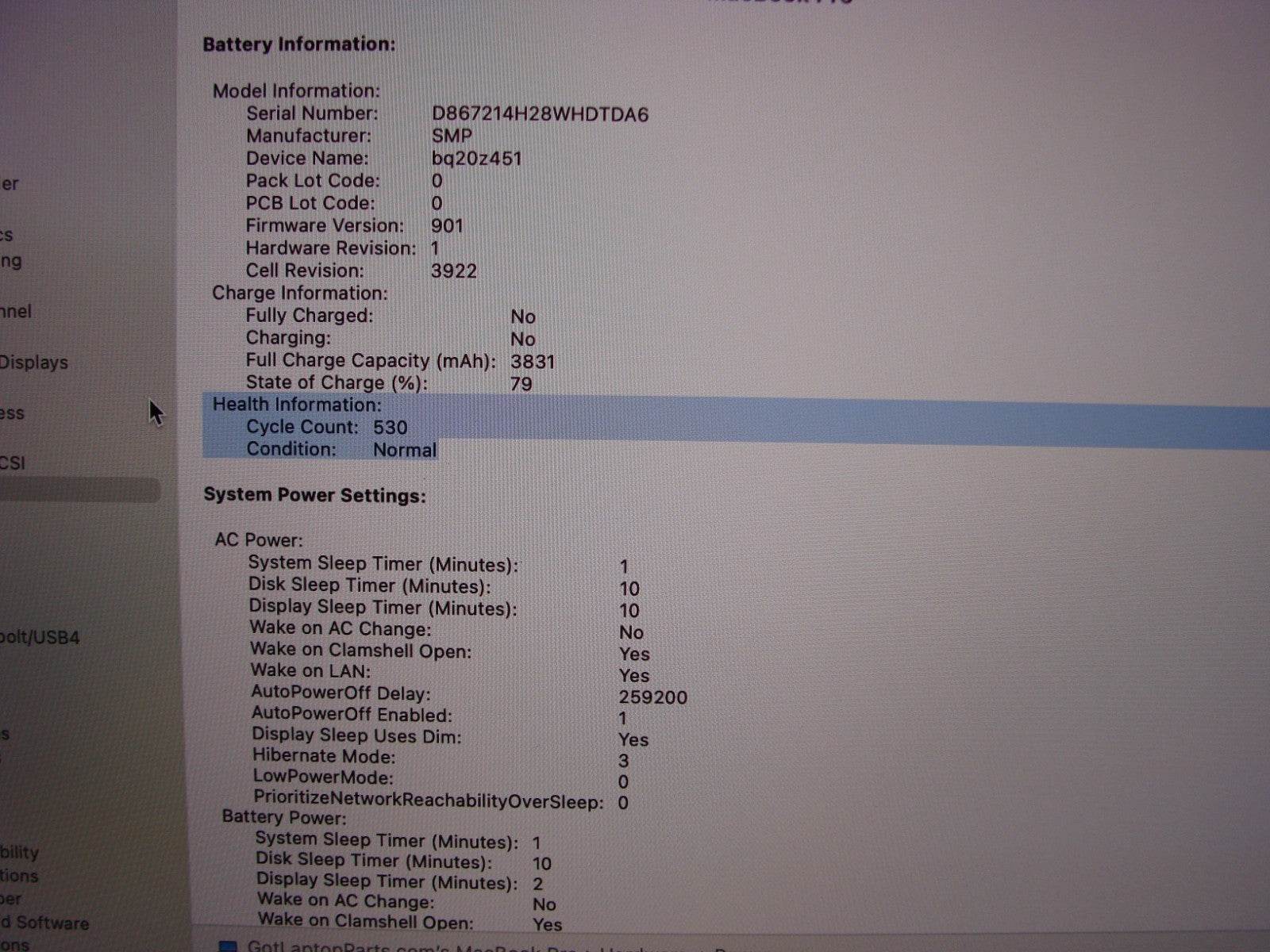 Apple MacBook Pro 13 A1706 Mid-2017 i5-7267U 3.1Ghz 8GB 256GB MPXV2LL/A Silver - Tested Computer Laptop Parts