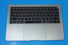 MacBook Air A1932 13" 2018 MRE82LL Top Case Palmrest w/Battery Grey 661-12592