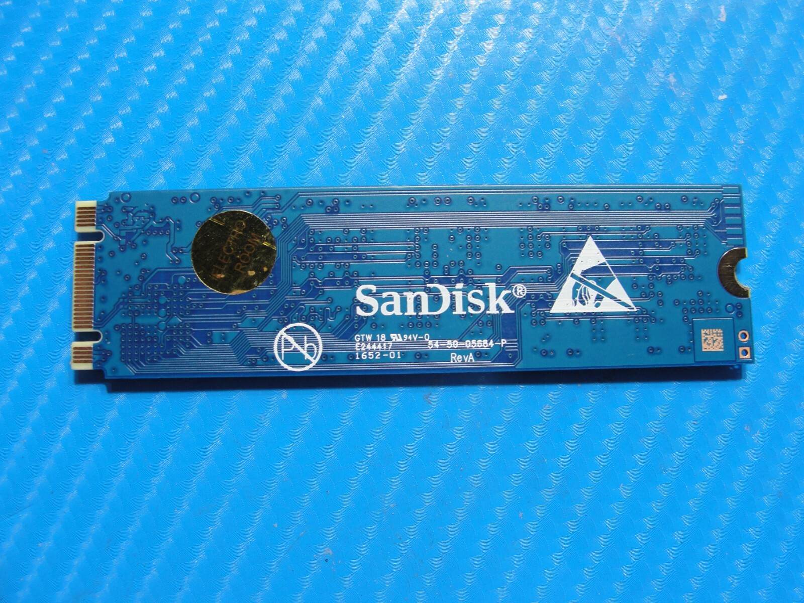 HP m3-u103dx SanDisk 128GB SATA M.2 SSD Solid State Drive SD8SNAT-128G-1006 - Tested Computer Laptop Parts