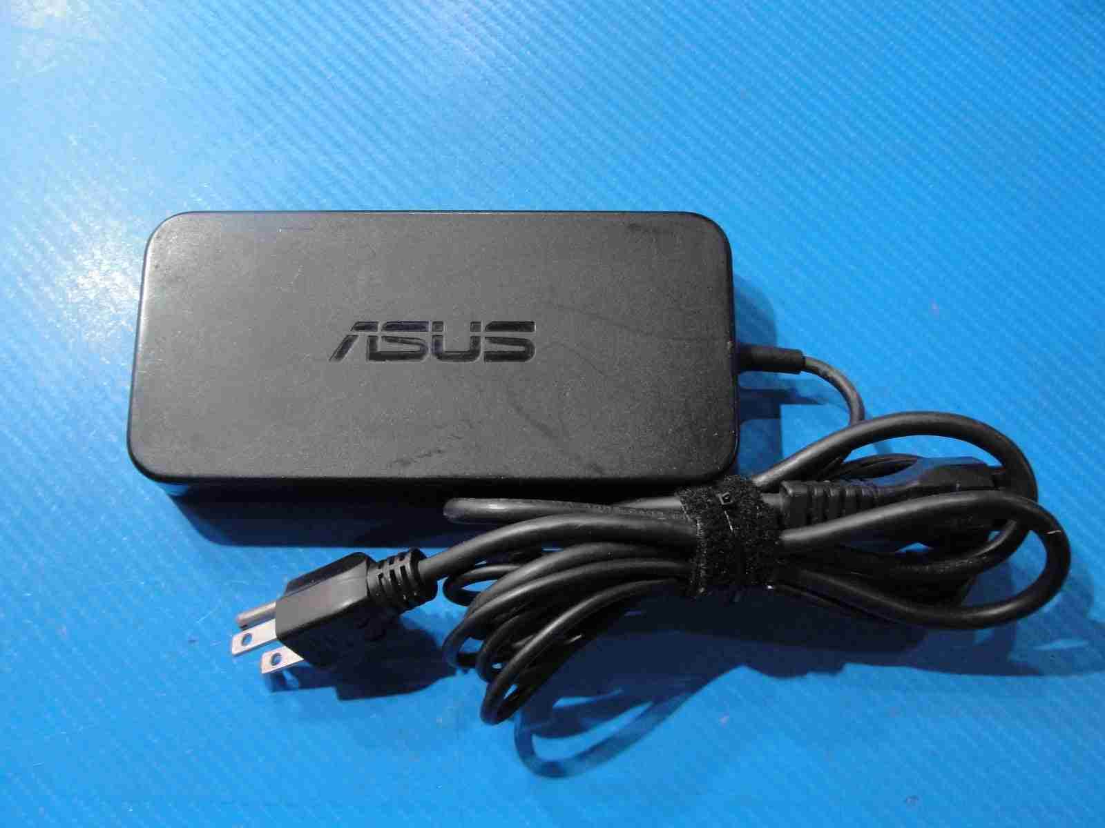 Original ASUS 120W AC Adapter Charger 19V 6.32A 5.5×2.5mm Black Tip (No pin) - Tested Computer Laptop Parts