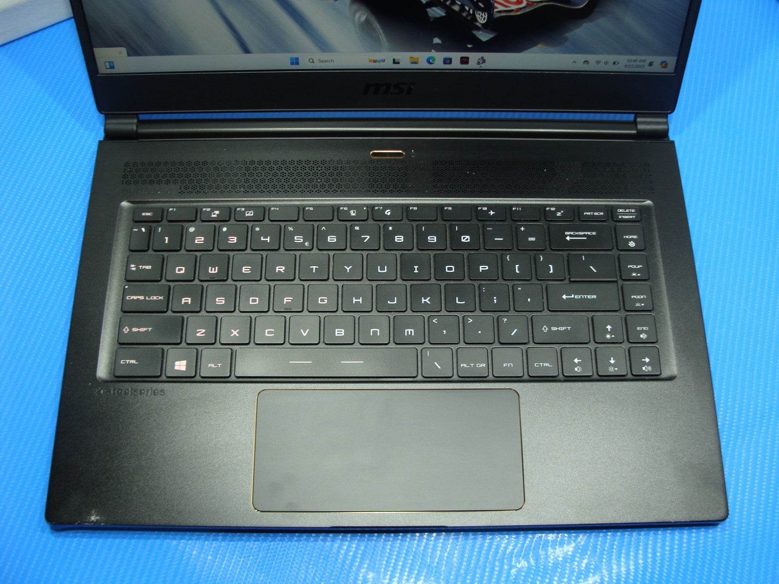 MSI GS65 Stealth 8SG 15.6''FHD 144hz i7-8750H 2.2GHz 16GB 256GB SSD RTX 2080 - Tested Computer Laptop Parts