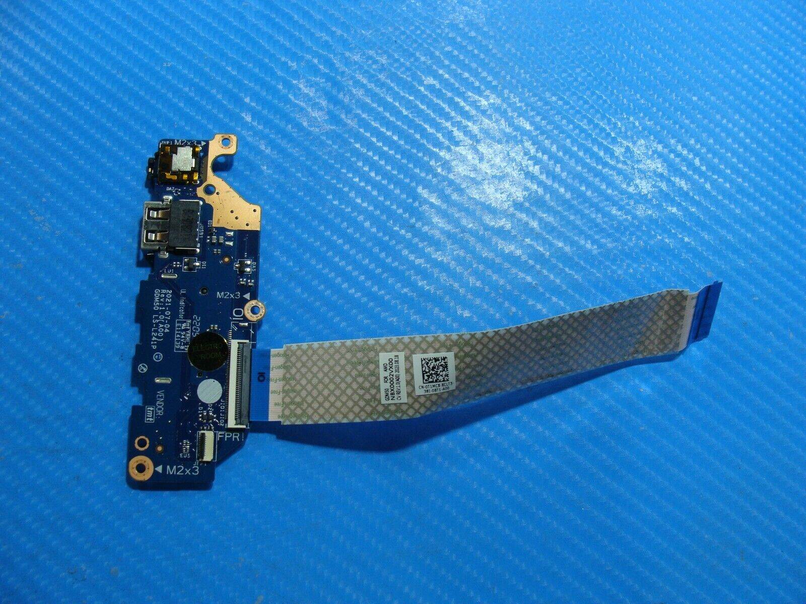Dell Inspiron 15 3525 15.6 Audio USB SD Card Reader Board w/Cable LS-L241P T1MCX - Tested Computer Laptop Parts