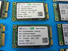 LOT of 38x mSATA Laptop SSD Drive 128/256/512 GB Mix Capacity /Mix Brand - Tested Computer Laptop Parts