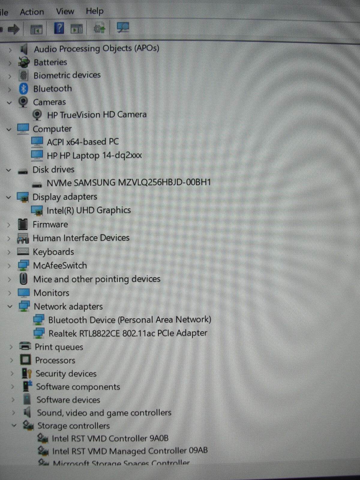 HP 14-dq2053cl 14” FHD Intel Core i3-1125G4 2.6GHz 8GB 256GB SSD+Charger - Tested Computer Laptop Parts