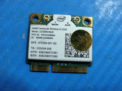 HP Envy m6-k015dx 15.6" Wireless WiFi Card 2230BNHMW 670290-001