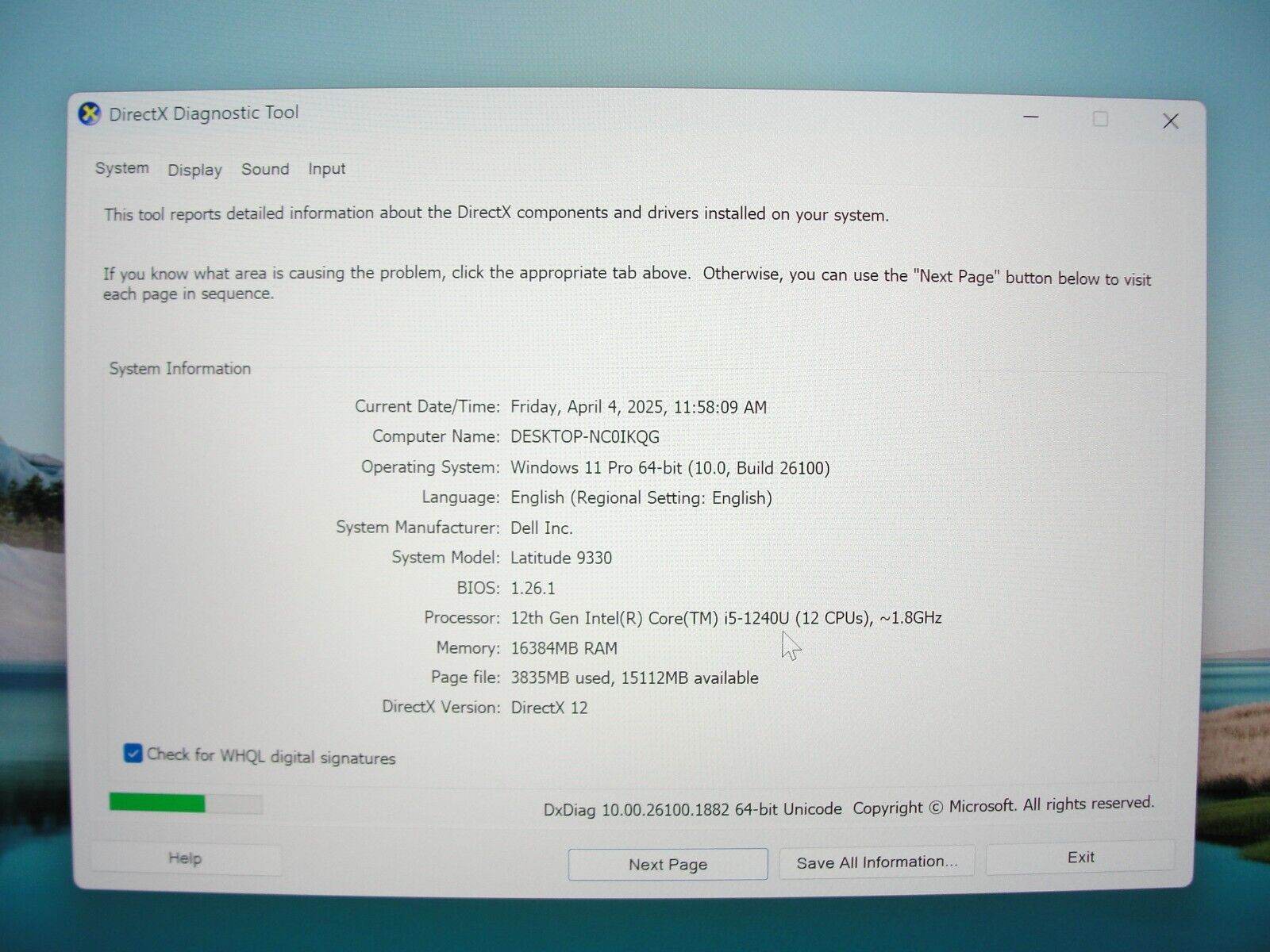 Dell Latitude 9330 2n1 13.3”WQXGA Core i5-1240U 1.8GHz 16GB SSD 256GB Warranty - Tested Computer Laptop Parts