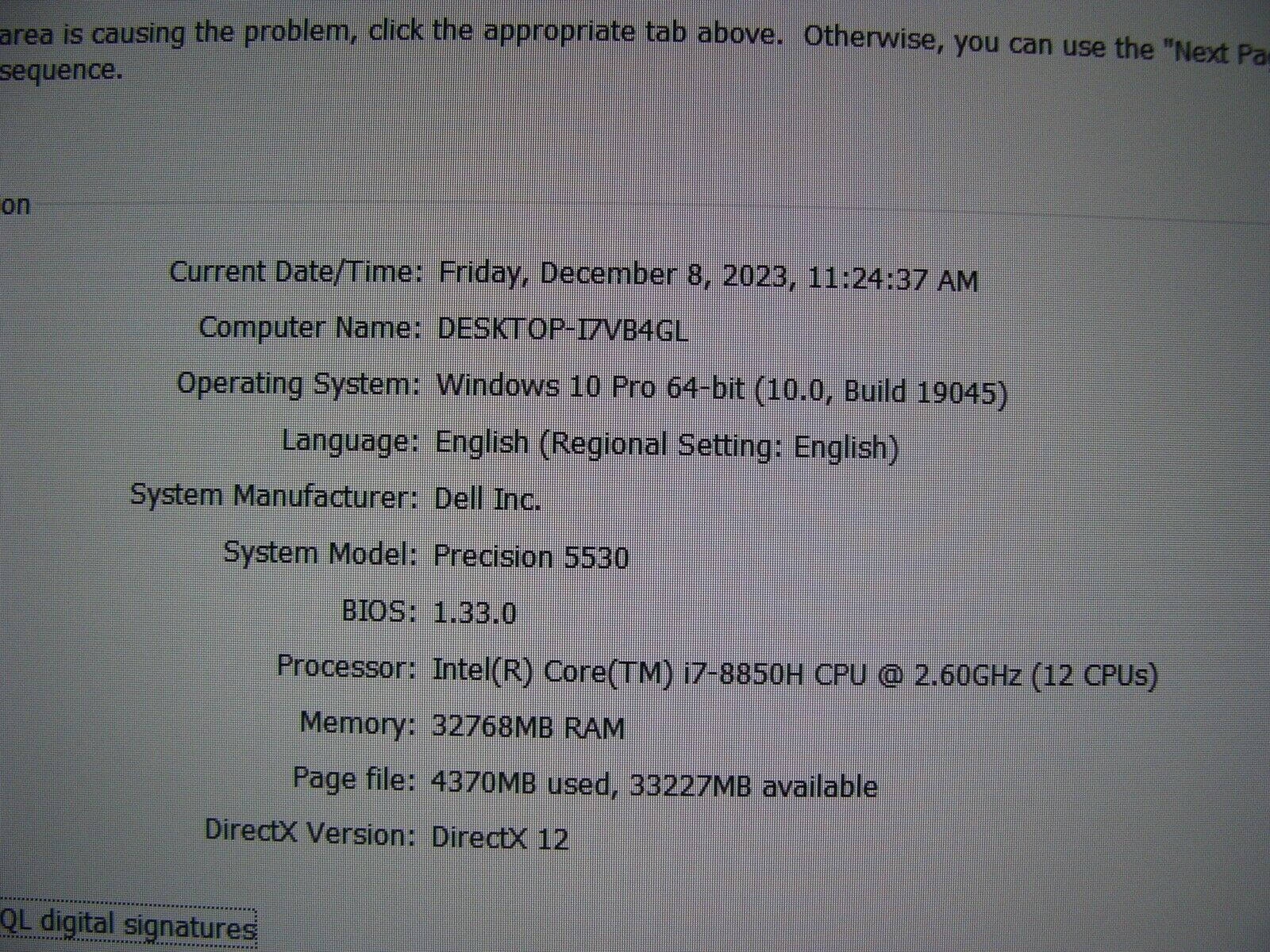 Dell Precision 5530 15.6