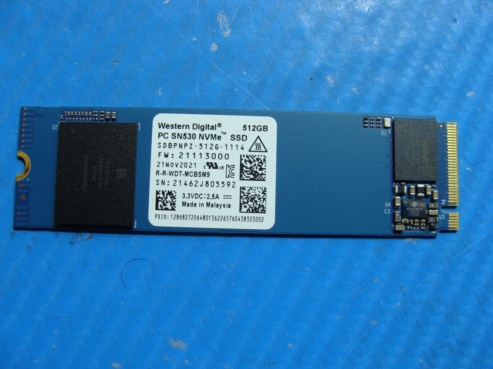 Acer SFX14-41G-R1S6 WD M.2 NVMe 512GB SSD Solid State Drive SDBPNPZ-512G-1114