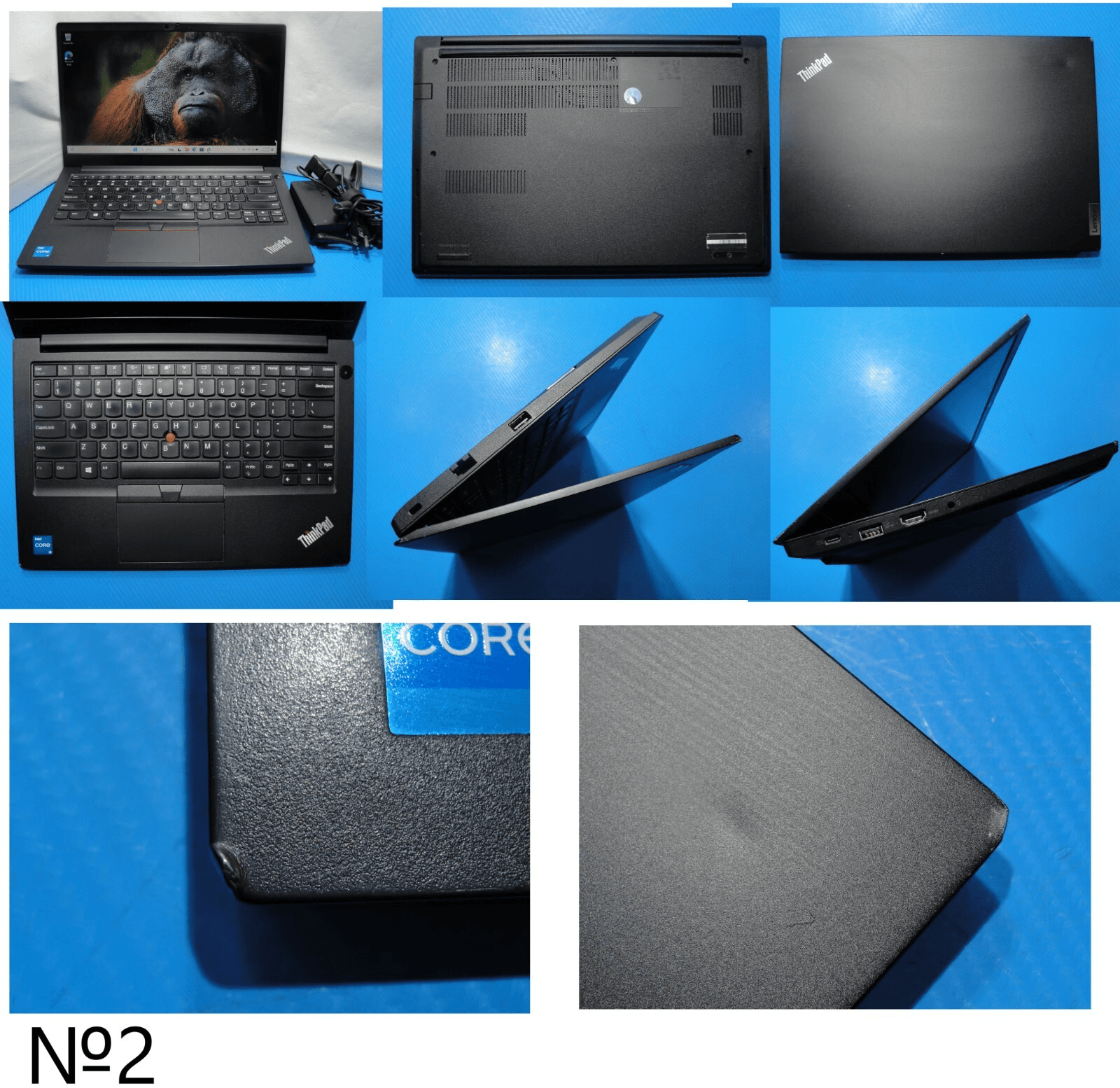 Lenovo ThinkPad E14 Gen 2 14” FHD Core i5-1135G7 2.4GHz 16GB 512GB SSD +Charger - Tested Computer Laptop Parts