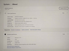 Dell Latitude 5501 15.6" FHD Intel i5-9400H 2.5GHz 32GB 256GB SSD W11P +Charger