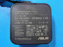Genuine ASUS 90W AC Adapter – 19V 4.74A – 4.5×3.0mm Black Tip (With Center Pin) - Tested Computer Laptop Parts
