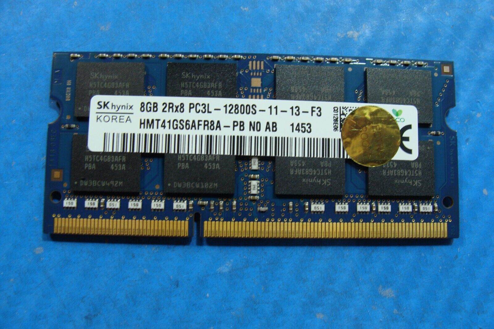 HP m6-w011dx SK Hynix 8GB 2Rx8 PC3L-12800S Memory RAM SO-DIMM HMT41GS6AFR8A-PB - Tested Computer Laptop Parts