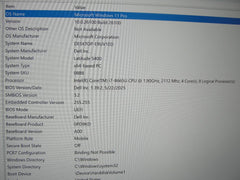 Dell Latitude 5400 14”FHD Intel Core i7-8665U 1.9GHz 16GB SSD Reset 512GB+Charge - Tested Computer Laptop Parts