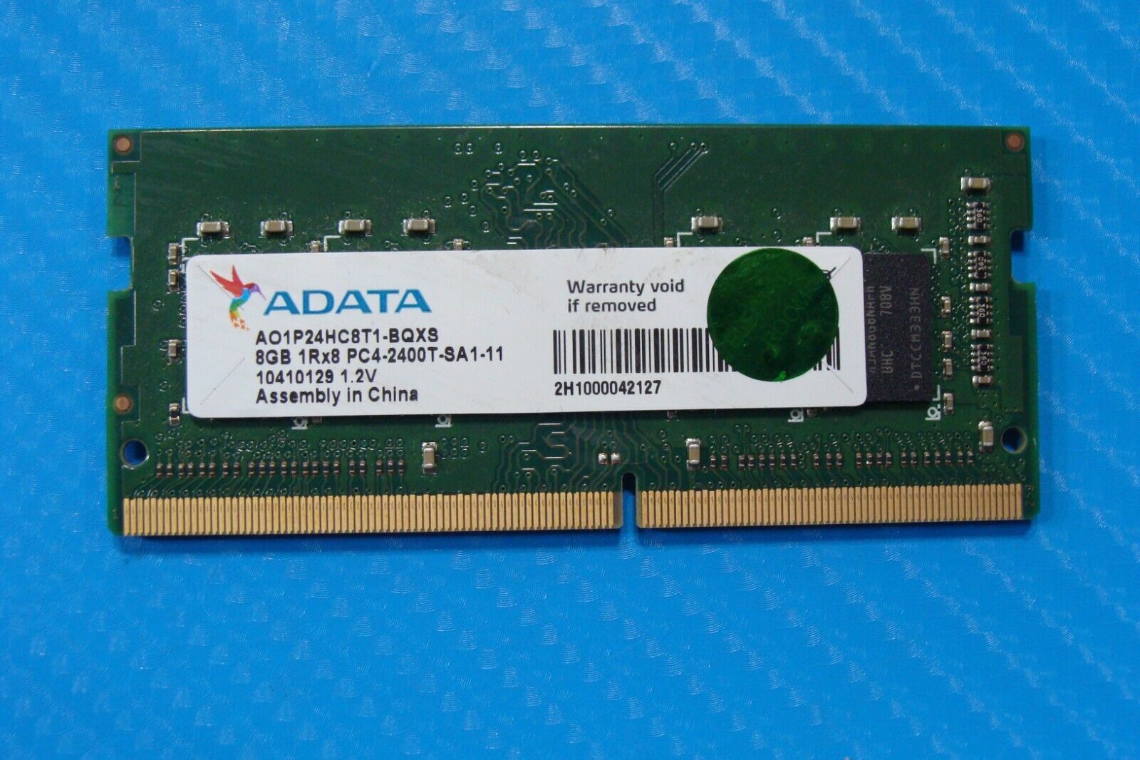 HP 17-w253dx ADATA 8GB 1Rx8 PC4-2400T Memory RAM SO-DIMM AO1P24HC8T1-BQXS