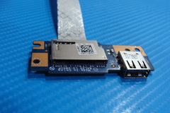 Dell Inspiron 15.6" 15 5567 OEM USB Card Reader Board w/Cable LS-D801P D99YJ