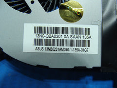 Asus 15.6" Q550LF-BBI7T07 CPU Cooling Fan w/Heatsink 13N0-Q2A0301 13NB0231AM040