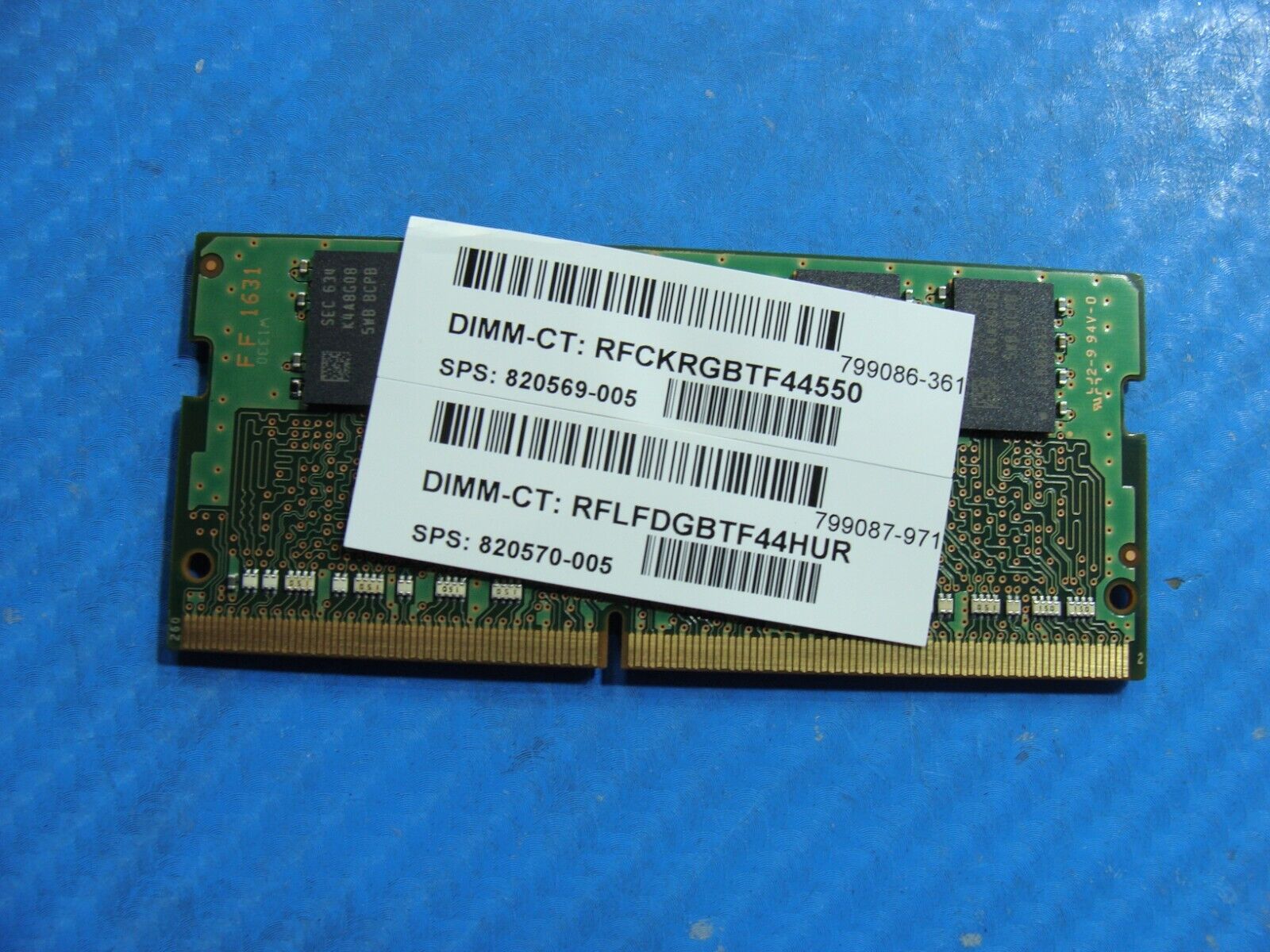 HP m6-aq103dx Samsung 8GB 1Rx8 PC4-2133P Memory RAM SO-DIMM M471A1K43BB0-CPB